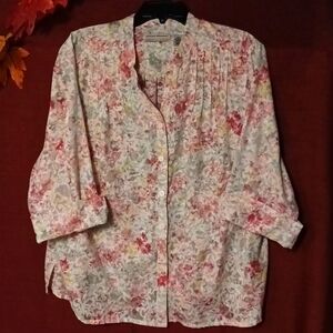 Alfred Dunner Plus Sized Blouse